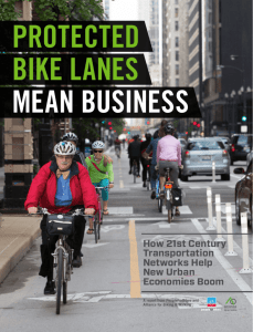 PROTECTED BIKE LANES MEAN BUSINESS