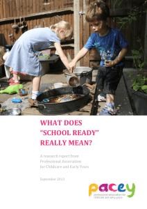 what does “school ready” really mean?