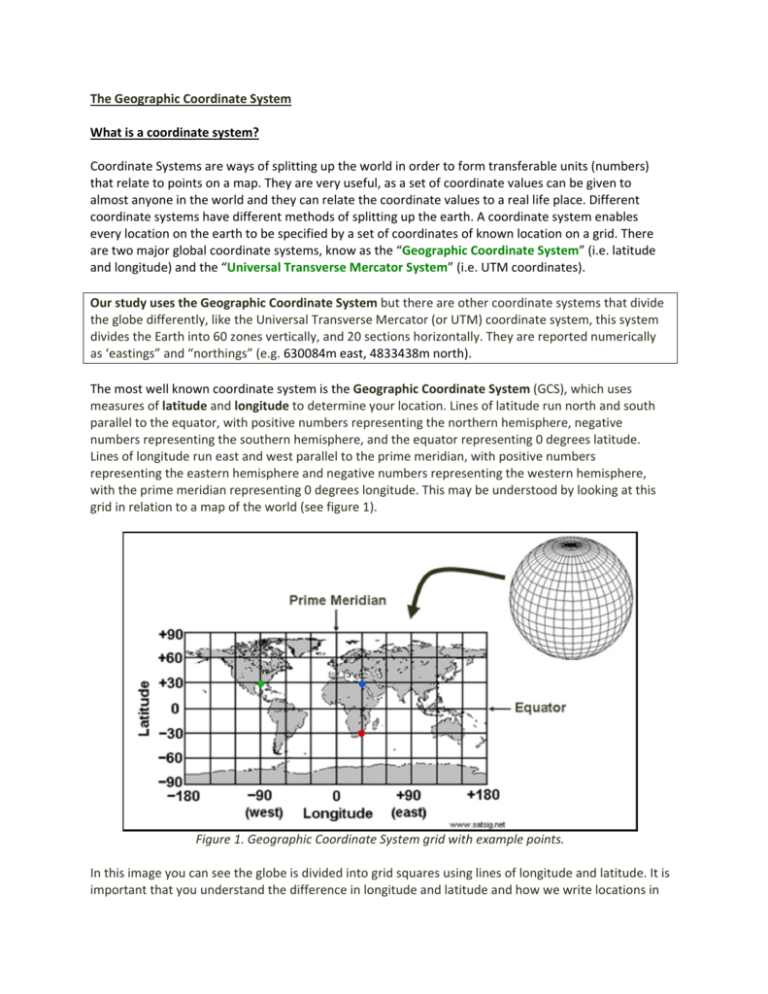 How Many Geographic Coordinate System Are There