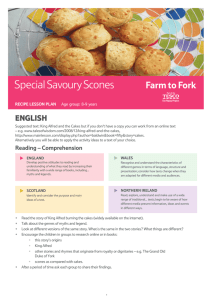 Special Savoury Scones - The Tesco Eat Happy Project