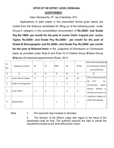 recruitment for the post of group c_dkl_2015