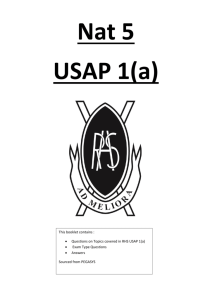 USAP 1(a) - eduBuzz.org