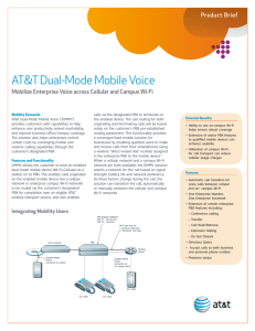 AT&T Dual-Mode Mobile Voice