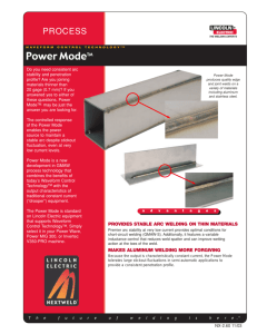 Power Mode Waveform Control Technology