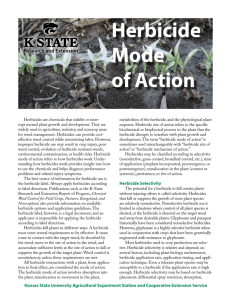 C715 Herbicide Mode of Action - K-State Research and Extension