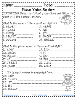 Place Value Word Problems - Teach