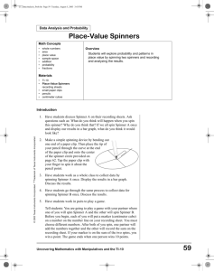 59 Place-Value Spinners