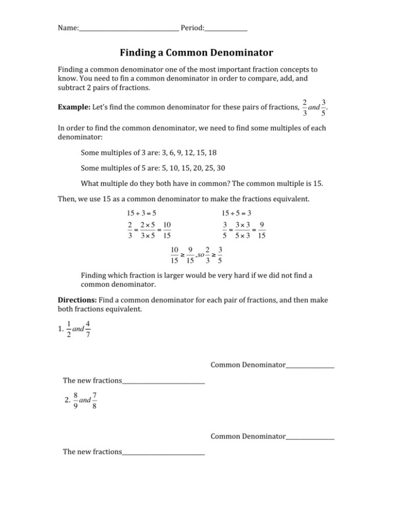 finding-a-common-denominator