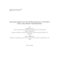 Estimating Global and Local Scaling Exponents in Turbulent Flows