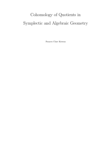 Cohomology of Quotients in Symplectic and Algebraic Geometry