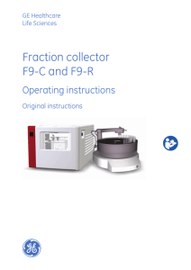 Fraction collector F9-C and F9