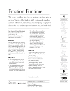 Fraction Funtime