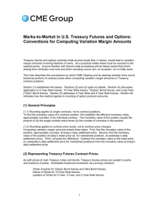 Conventions for Computing Variation Margin Amounts