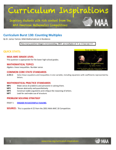 Counting Multiples - Mathematical Association of America