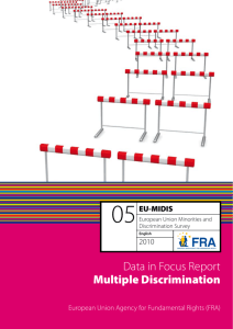 Multiple Discrimination - European Union Agency for Fundamental