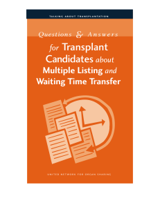 Multiple Listing and Waiting Time Transfer
