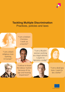 Tackling multiple discrimination - Practices, policies and