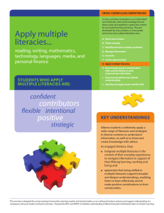 Apply Multiple Literacies – Colour