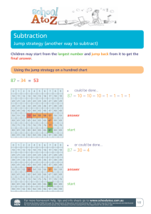 Subtraction - Department of Education NSW