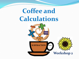 Subtraction - PowerPoint - Gillespie Primary School