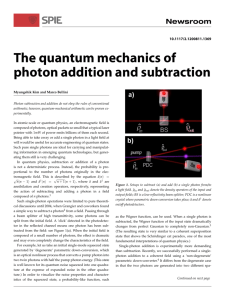 The quantum mechanics of photon addition and subtraction