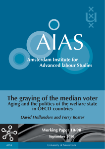 The graying of the median voter