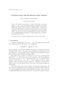 constructing the bivariate tukey median