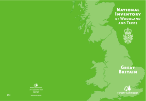 National inventory of woodland and trees: Great Britain