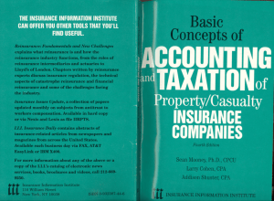 Basic Concepts Of Accounting Andl Jionof Property/casualty