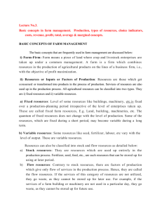 Lec 03 - Basic concepts in farm