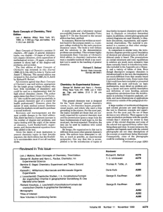 Basic Concepts of Chemistry, Third Edition (Malone, Leo J.)