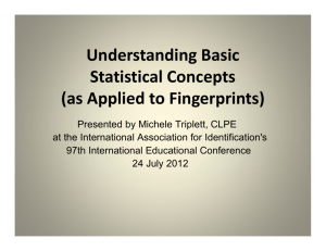 Understanding Basic Statistical Concepts