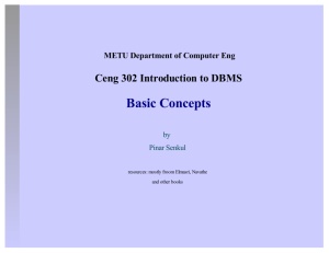 Basic Concepts - METU Computer Engineering