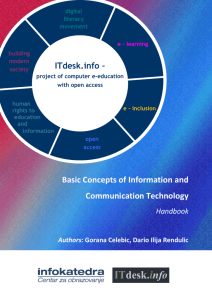 Basic concepts of Information and Communication