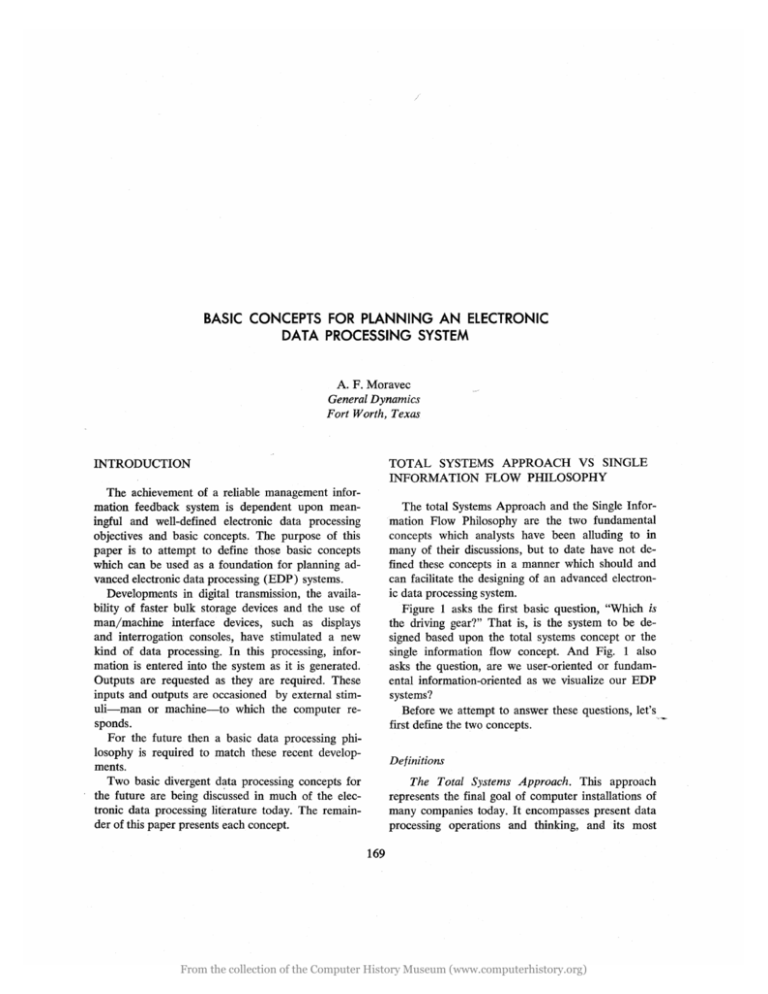 basic-concepts-for-planning-an-electronic-data-processing-system