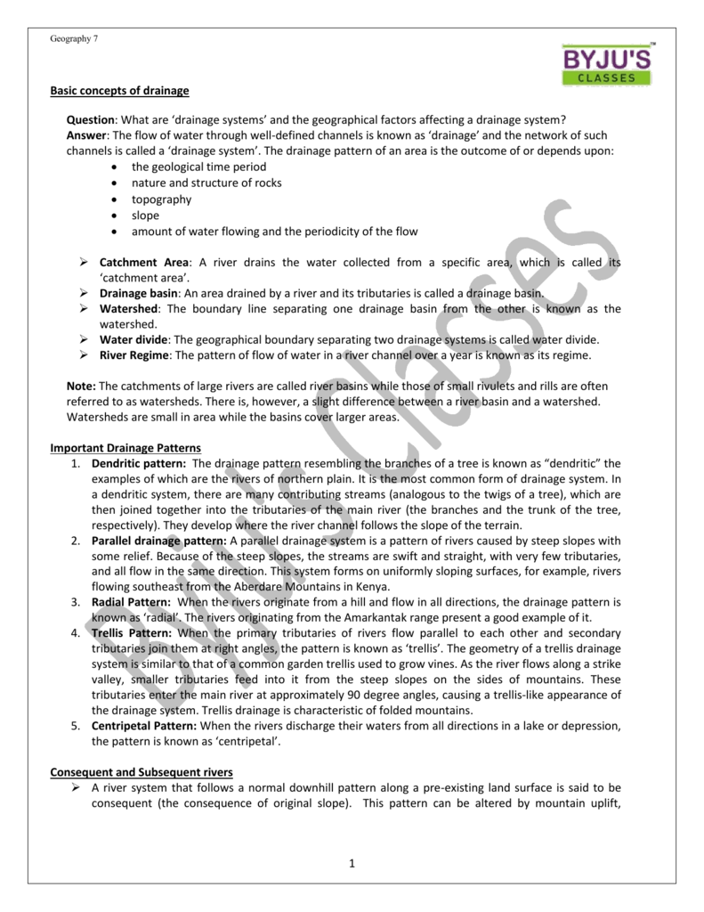1-basic-concepts-of-drainage-question-what-are-drainage-systems