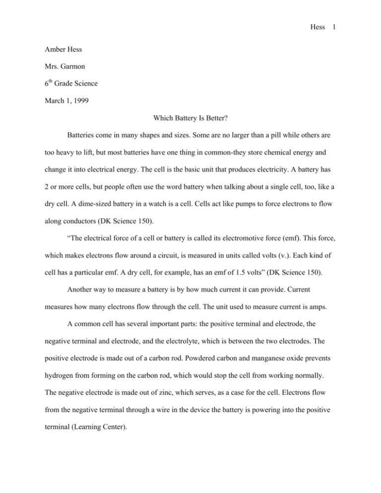 how do you do a science fair research paper