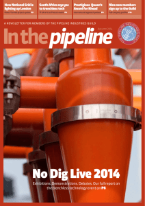October/November 2014 - The Pipeline Industries Guild