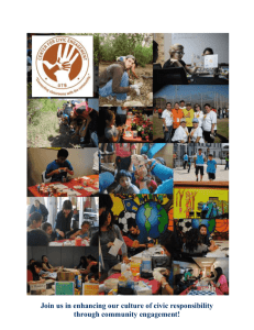 What is Service Learning - The University of Texas at Brownsville