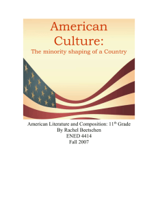 American Culture - Kennesaw State University
