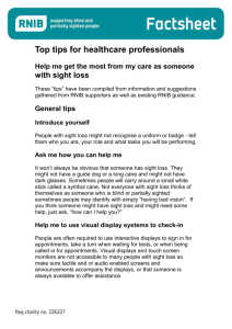 Top tips for Healthcare professionals