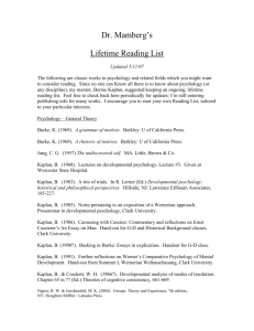 Lifetime Reading List