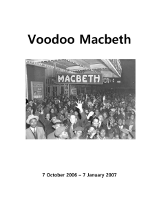 Voodoo Macbeth - De La Warr Pavilion