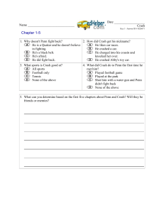 Worksheet Crash