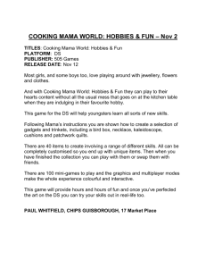 Cooking Mama World: Hobbies & Fun