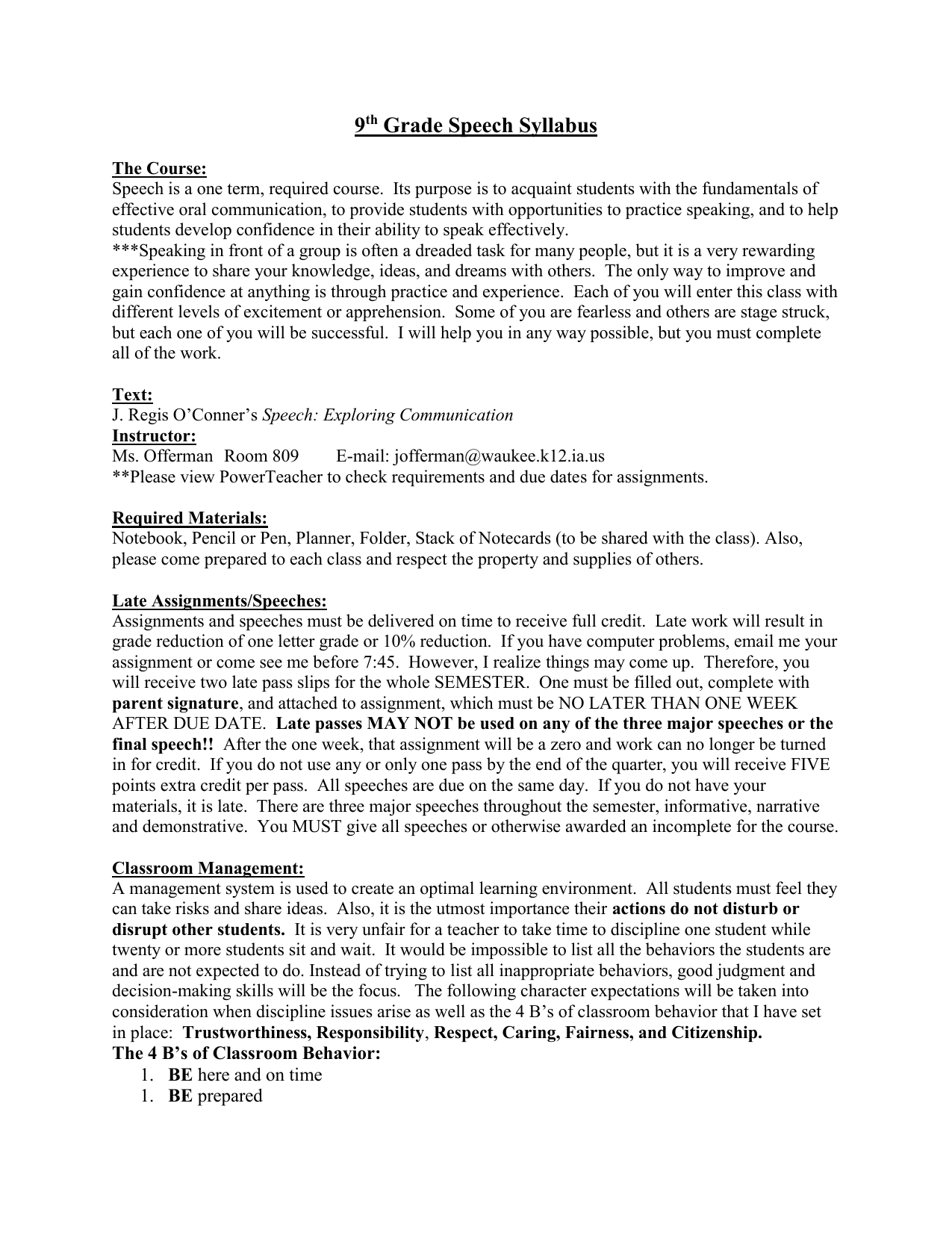 speech topics grade 9