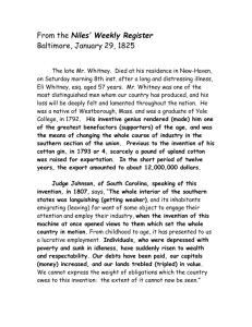 Eli Whitney obituary eliwhitneyobituary.doc