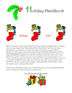 Holiday Handbook 1