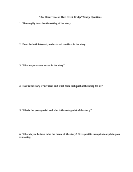 Essay Questions To Outline For An Occurrence At Owl Creek Bridge An Occurrence At Owl Creek Bridge Study Questions Argumentative Essay Sample High School also How To Write A Proposal Essay Outline Position Paper Essay