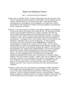 Heart of Darkness Notes